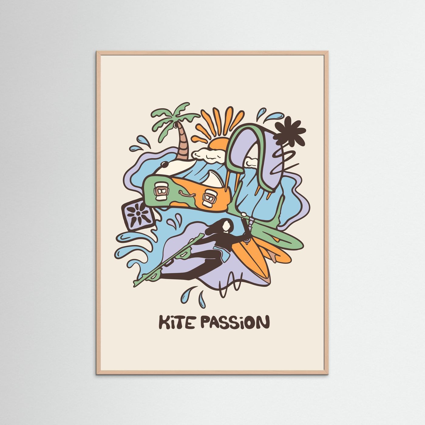 Kite Passion Poster