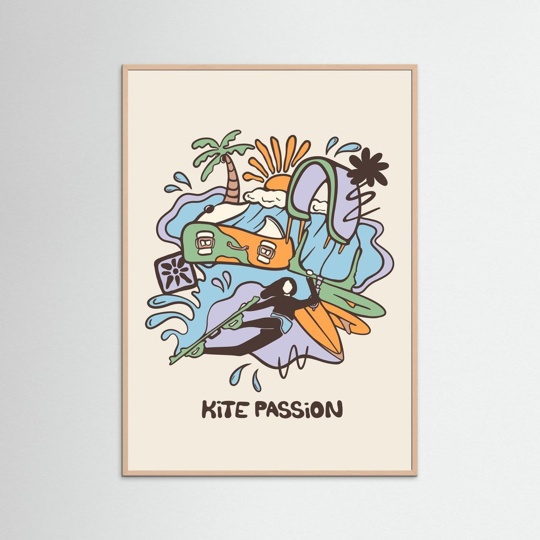 Kite Passion Poster