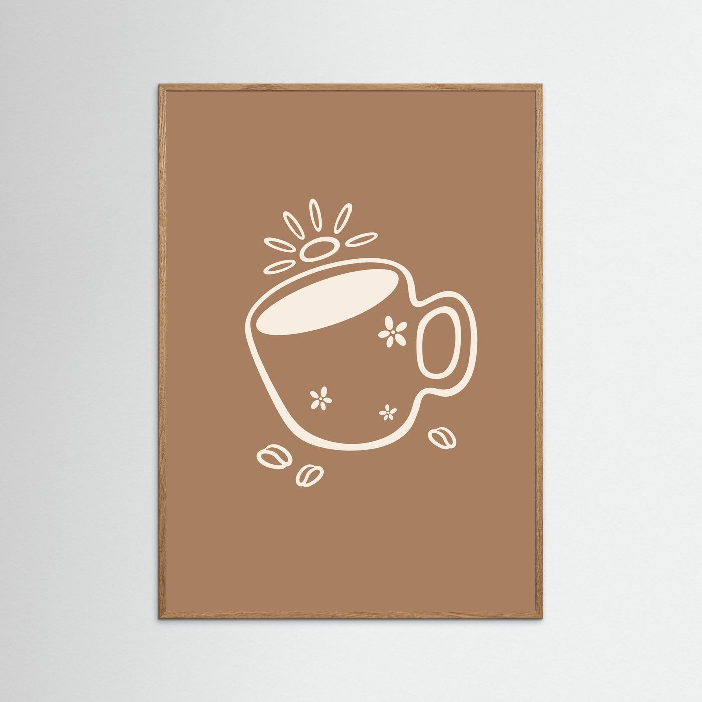 Flower Coffee Mug Poster