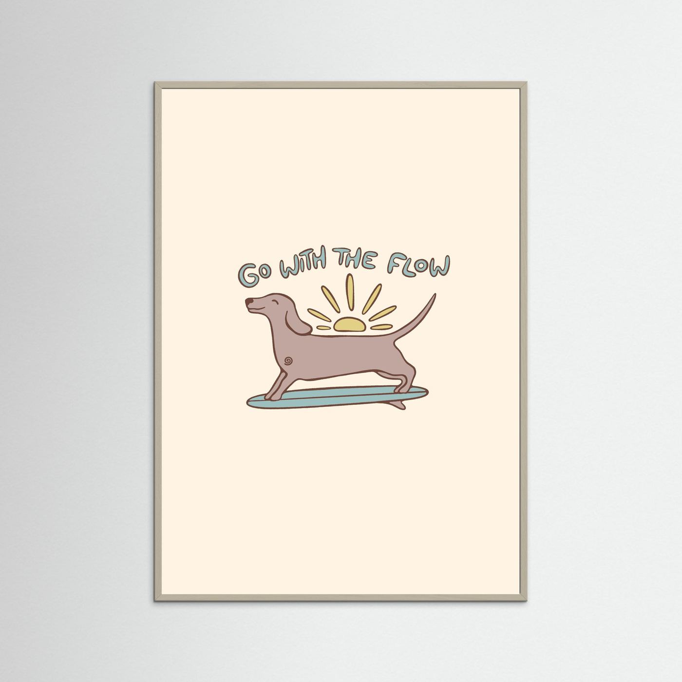 Go with the Flow Poster