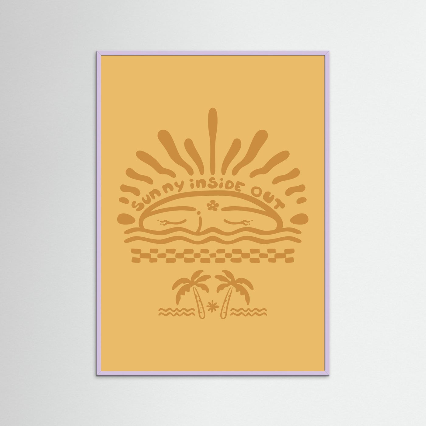 Sunny Inside Out Poster