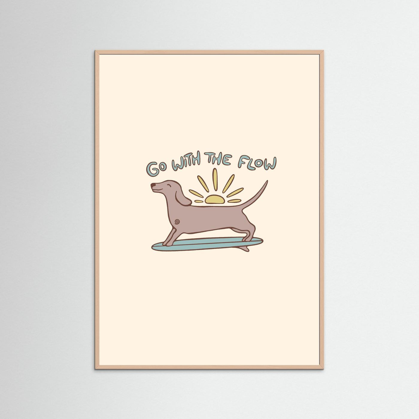 Go with the Flow Poster