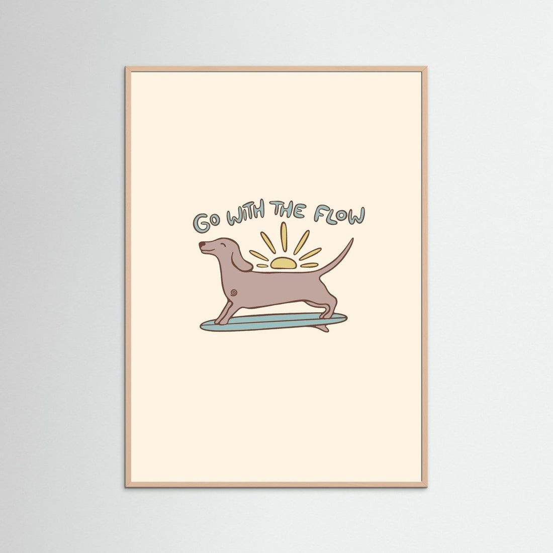 Go with the Flow Poster
