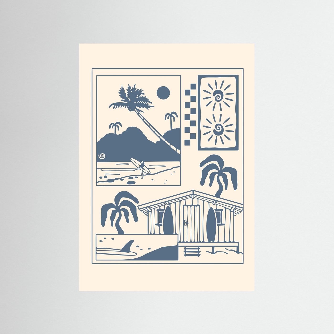 Surf Shack Poster