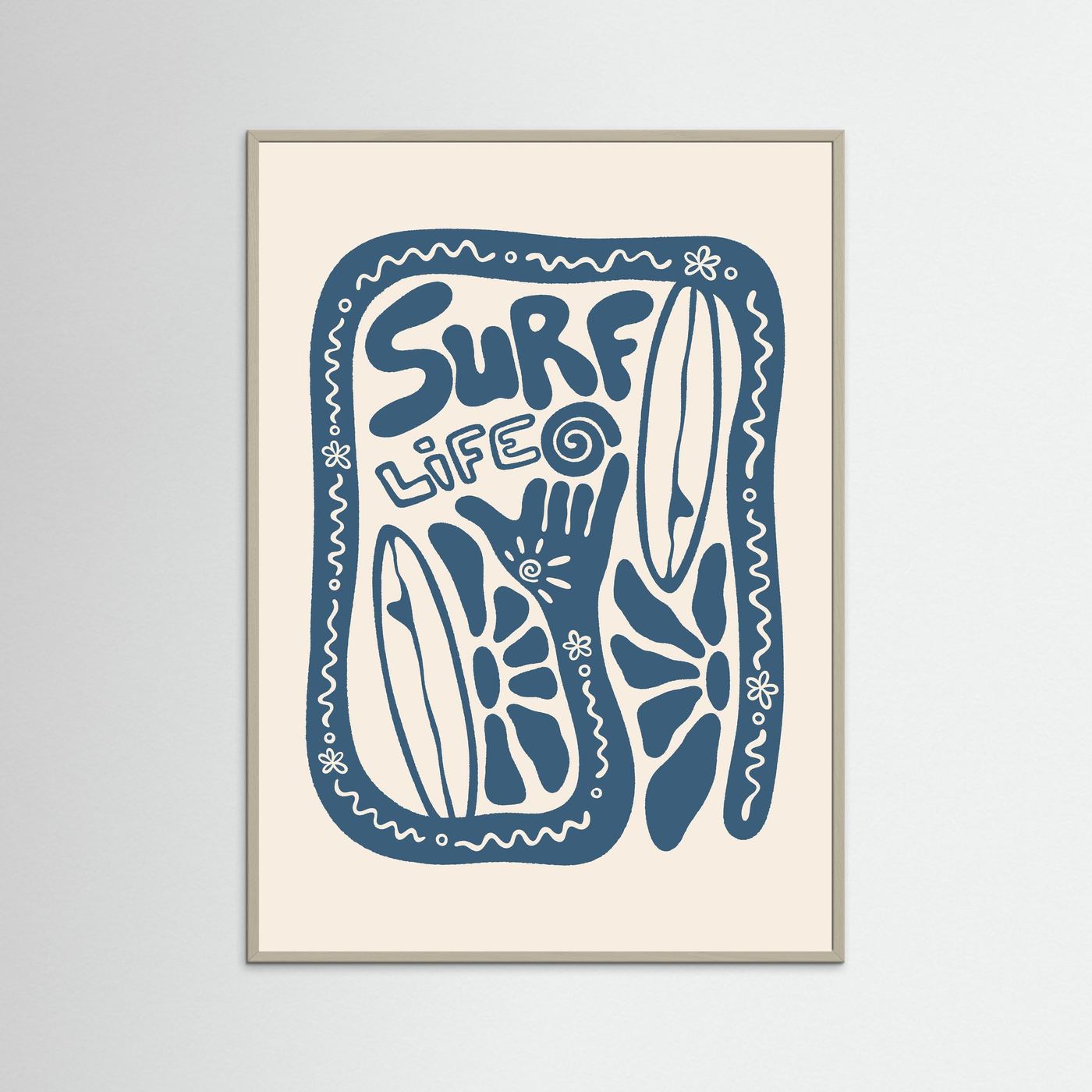 Surf Life Poster