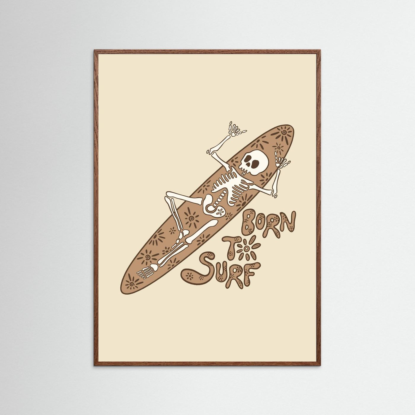 Born to Surf Poster