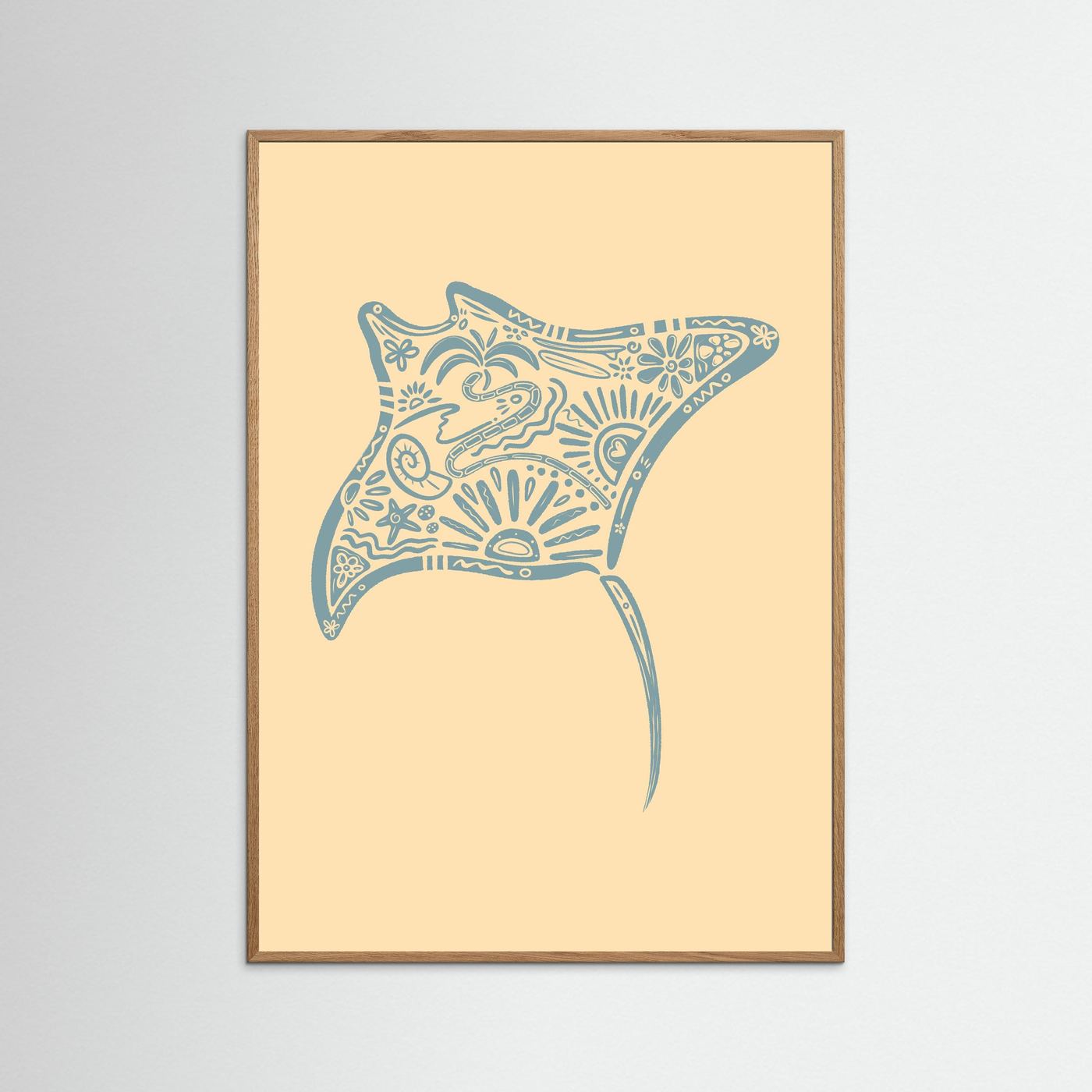 Manta Ray Poster