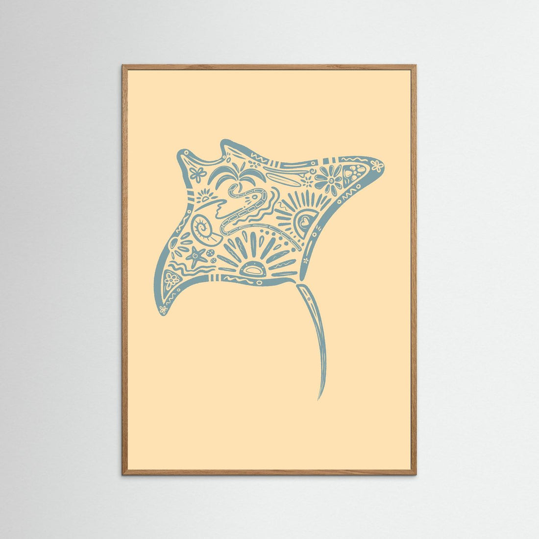 Manta Ray Poster