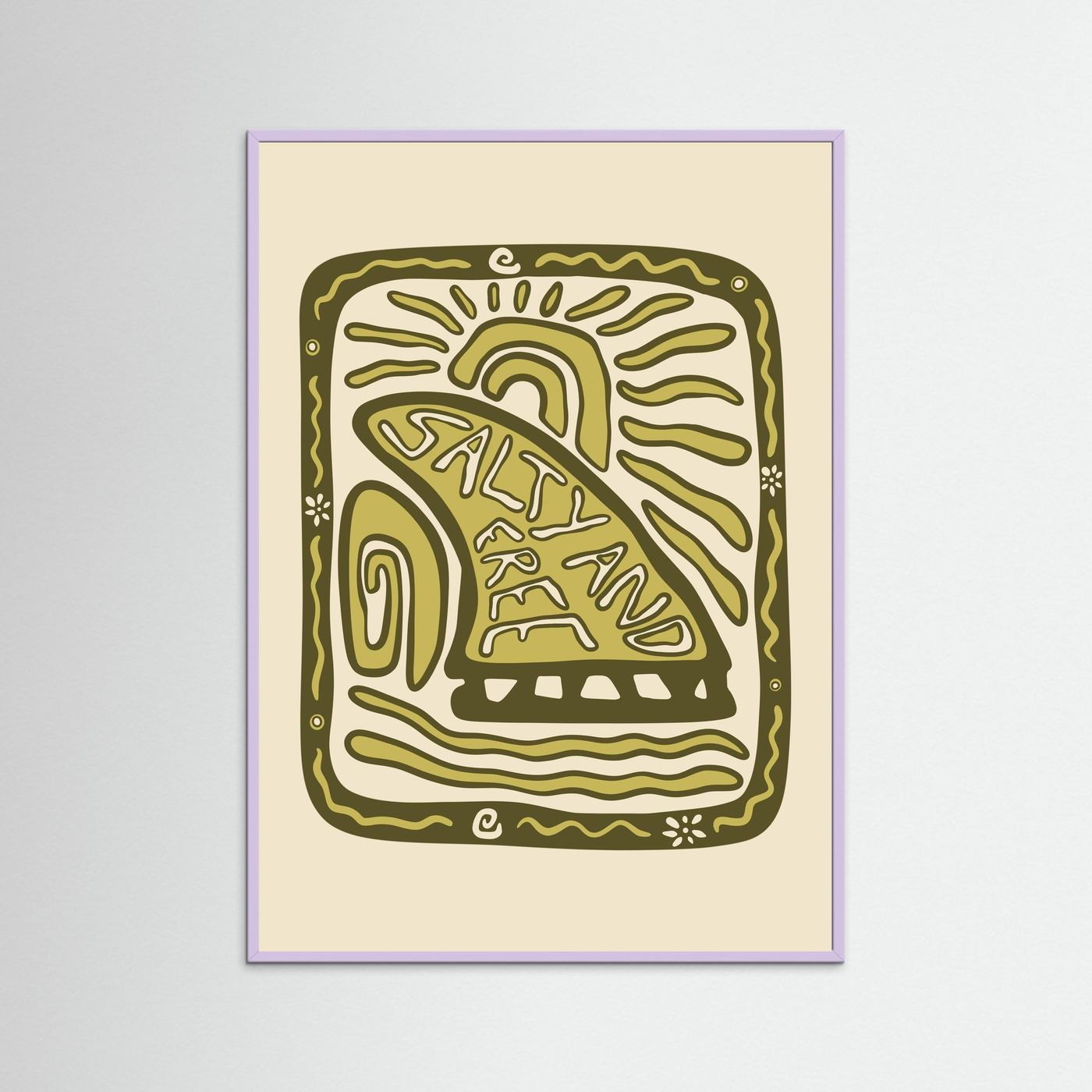 Salty and Free Poster
