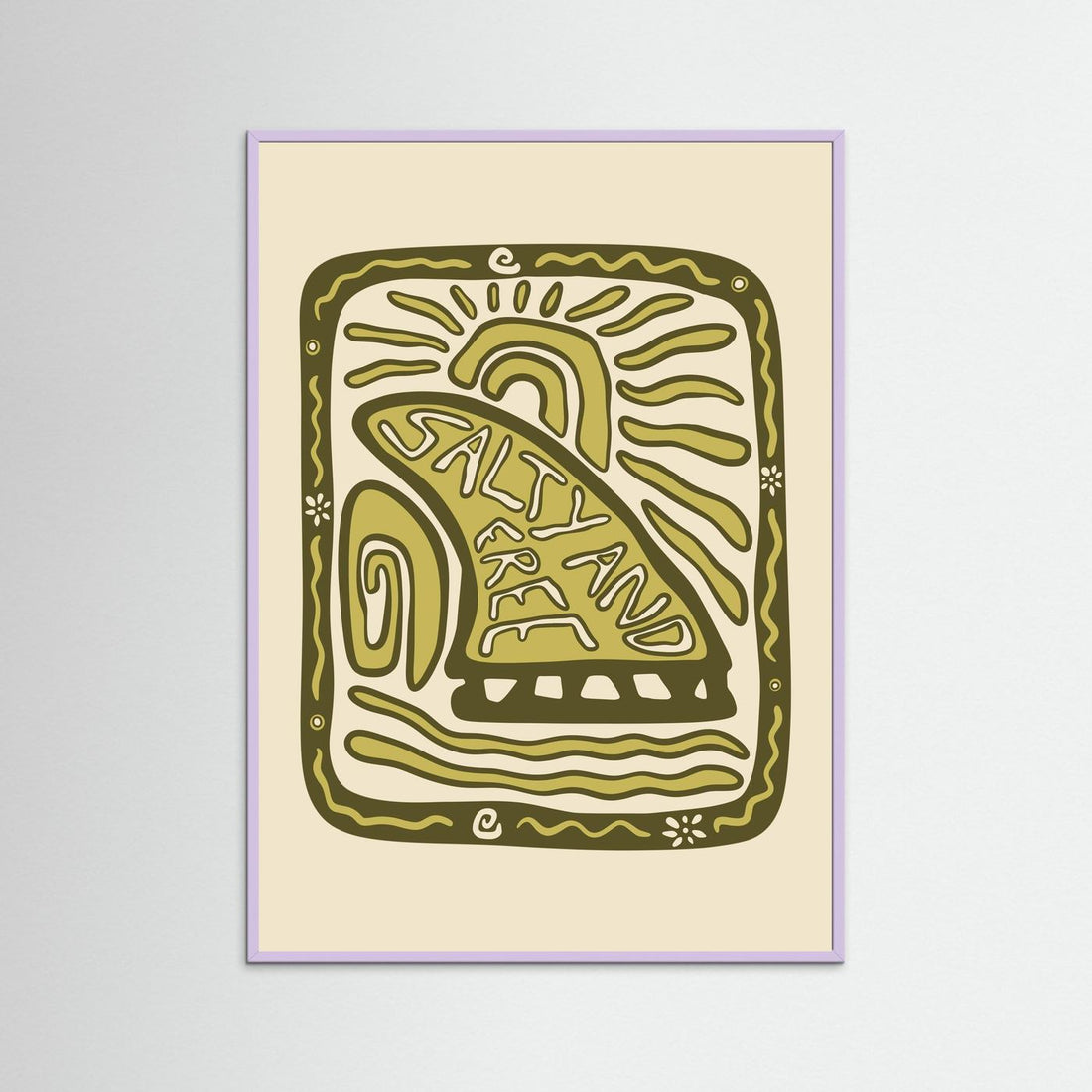 Salty and Free Poster