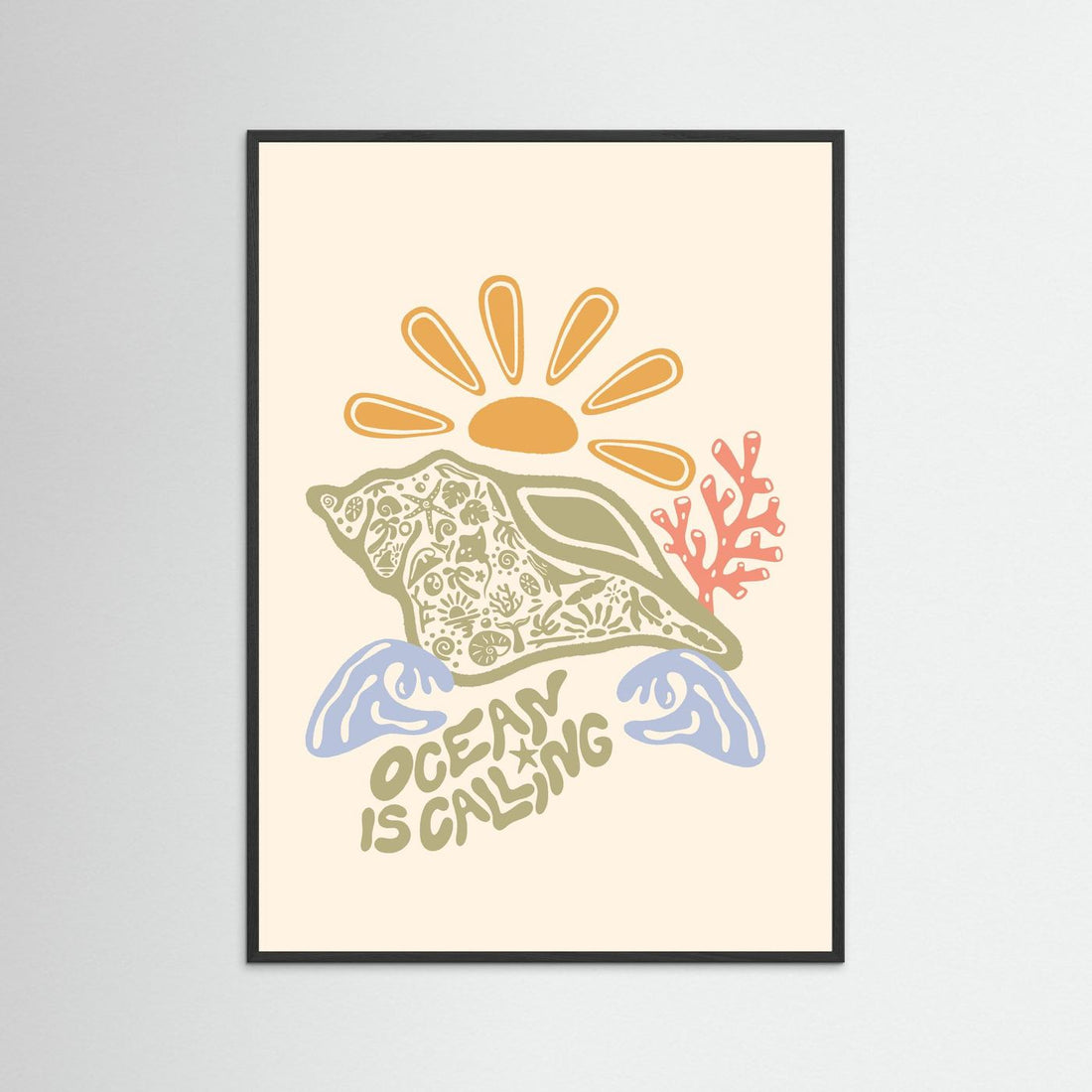 Ocean Is Calling Poster