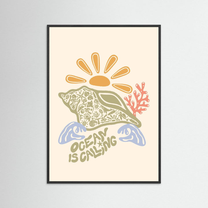Ocean Is Calling Poster