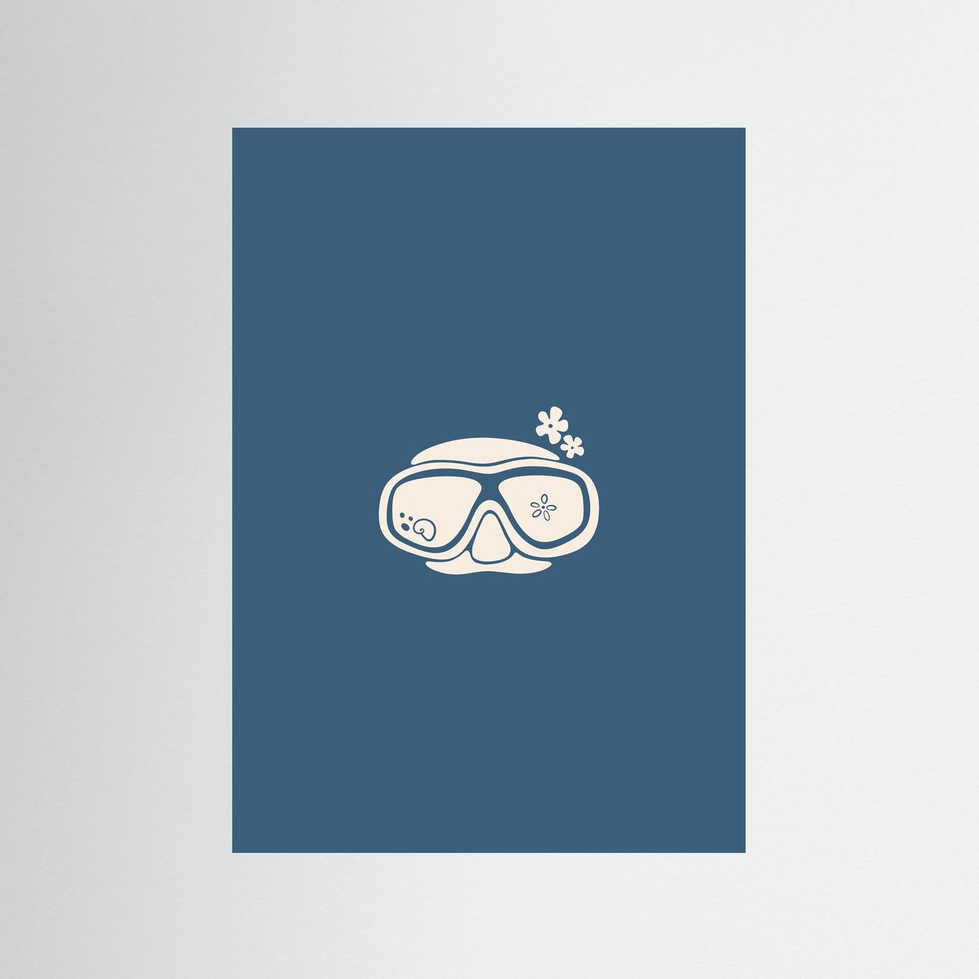 Dive Mask Poster