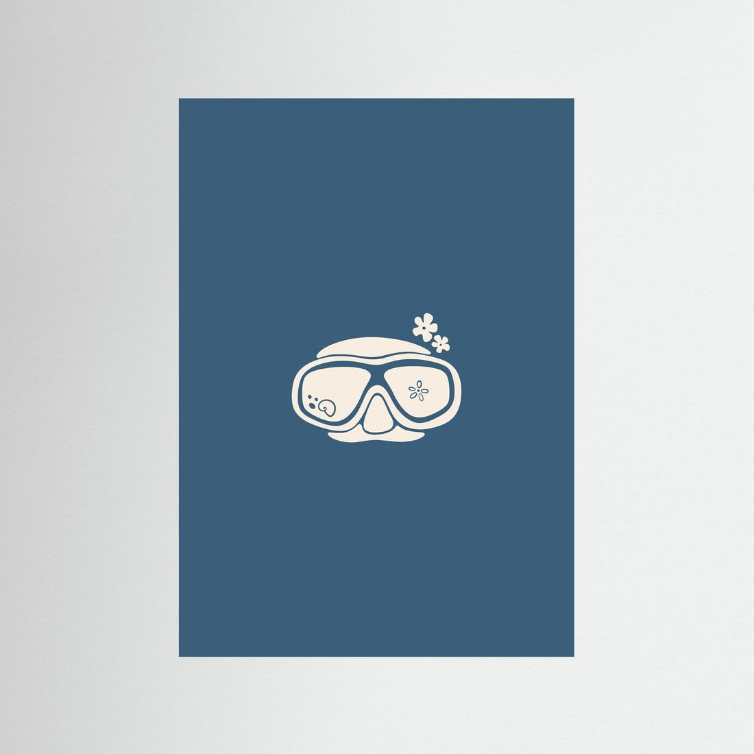 Dive Mask Poster