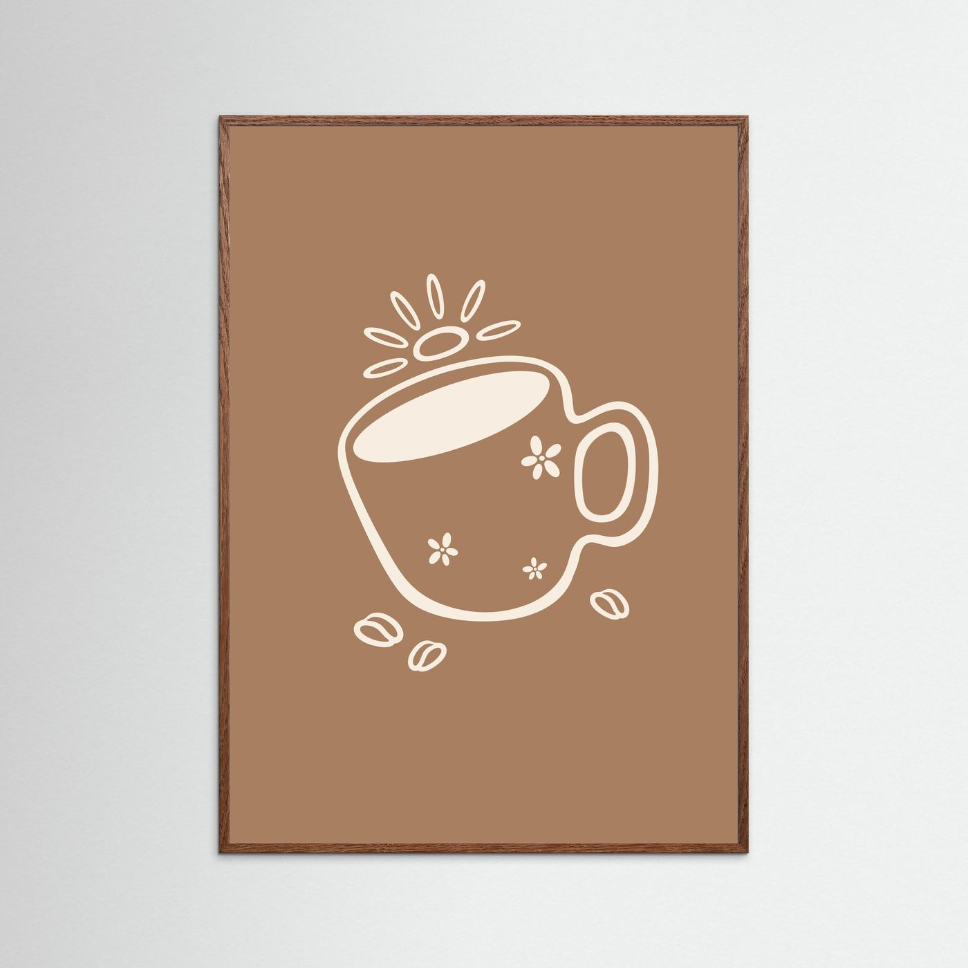 Flower Coffee Mug Poster