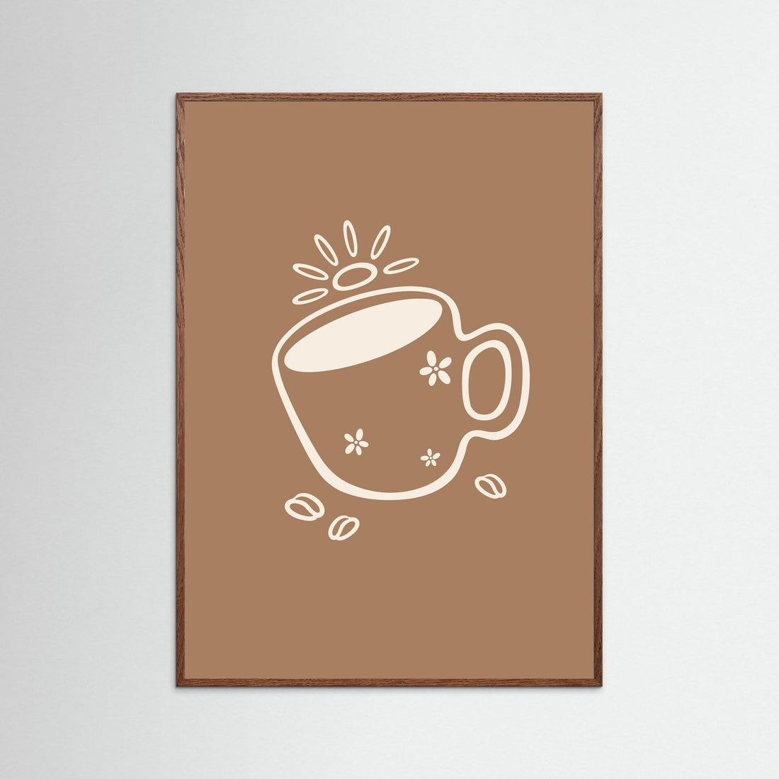Flower Coffee Mug Poster