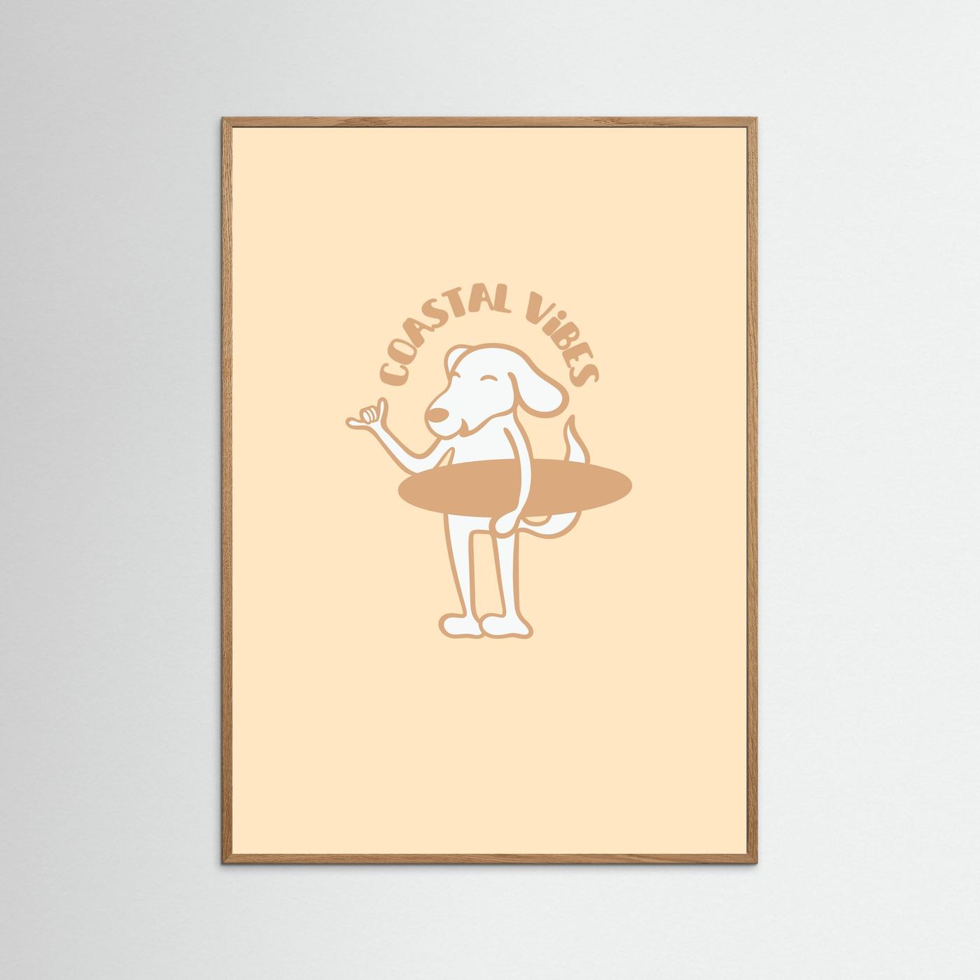 Coastal Vibes Poster