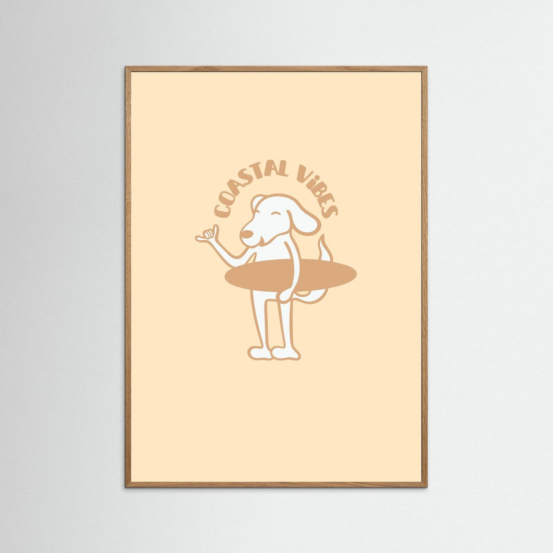 Coastal Vibes Poster