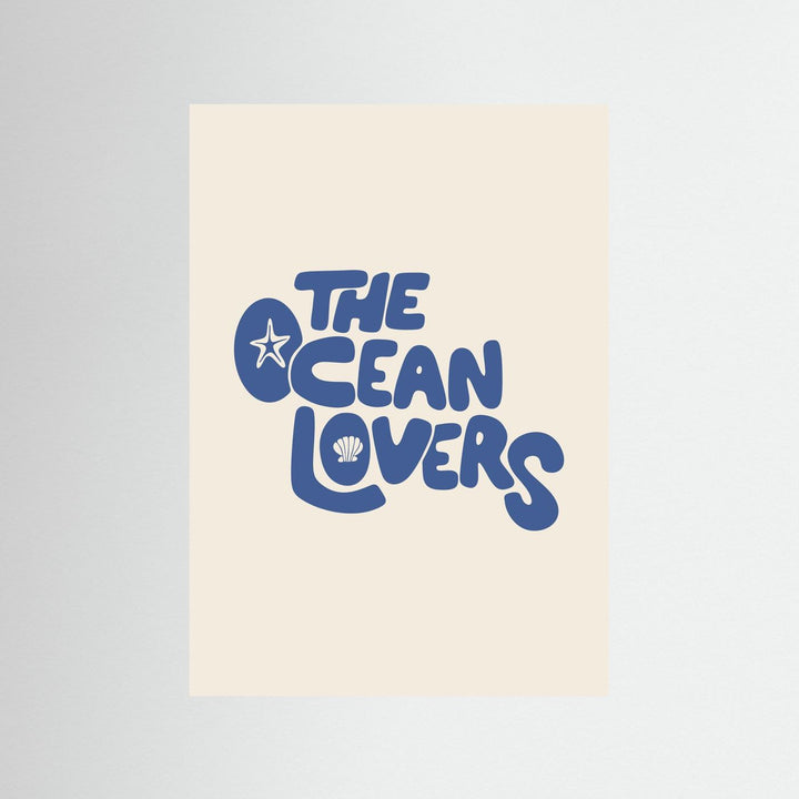 The Ocean Lovers Poster