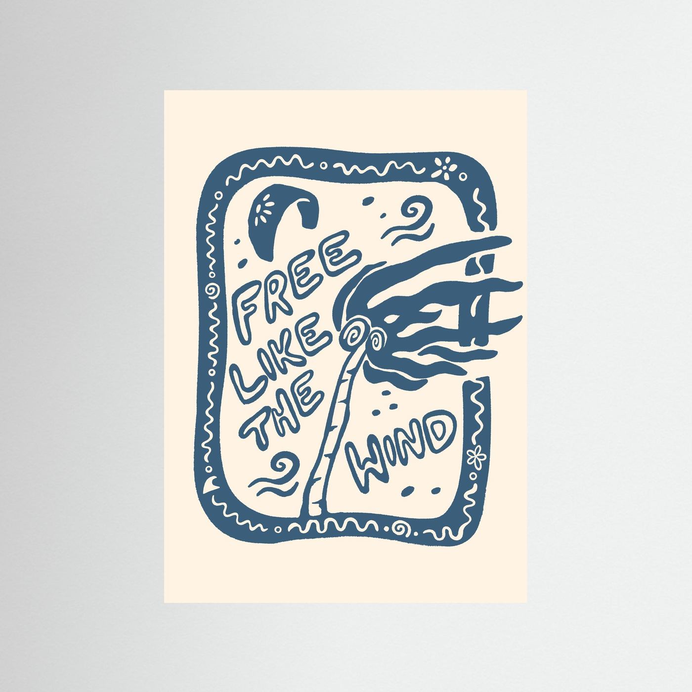 Free Like The Wind Poster
