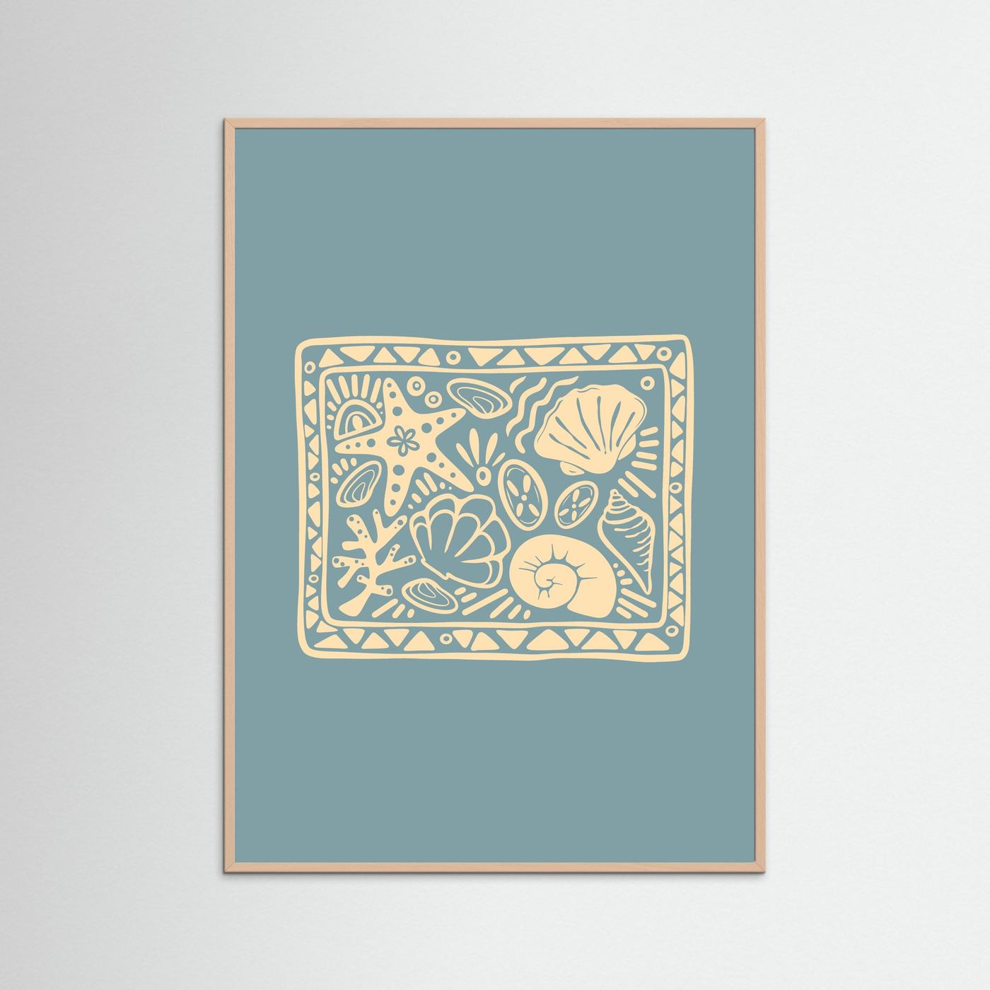 Seashell Party Poster