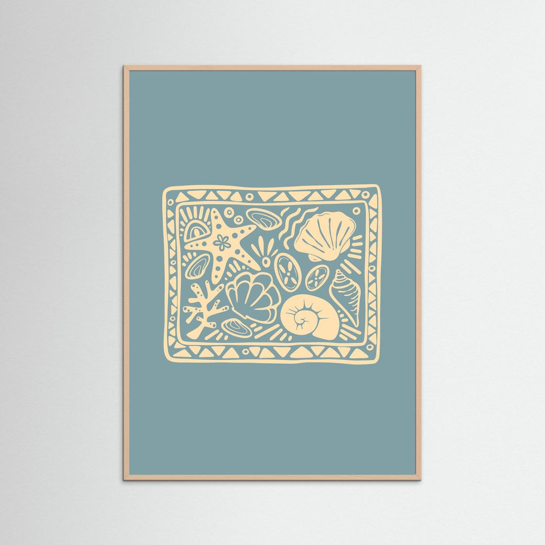 Seashell Party Poster