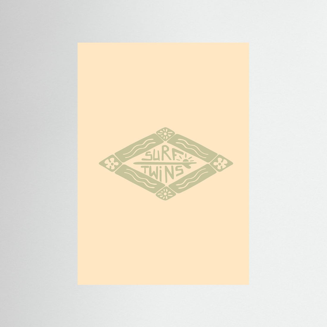 Surf Twins Poster