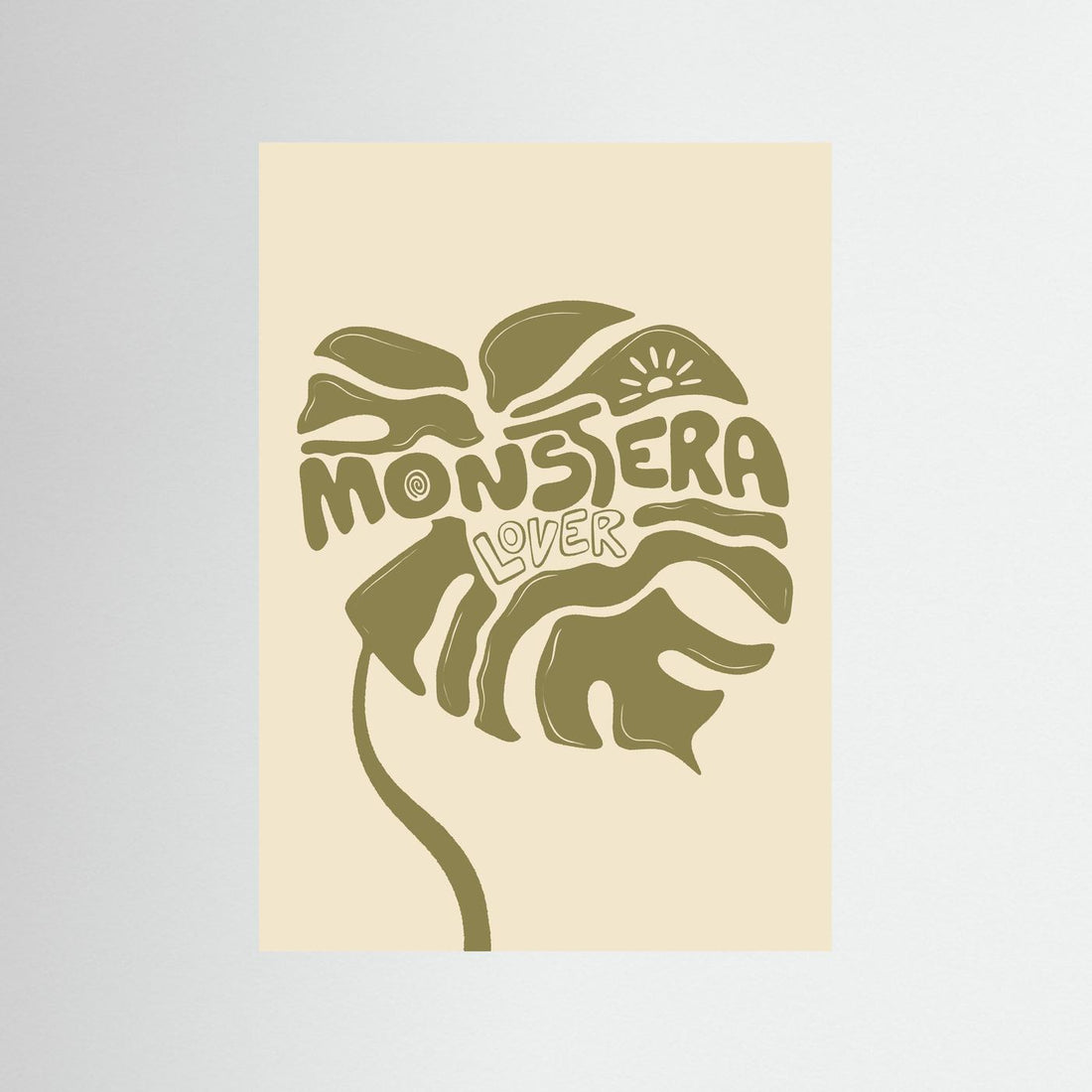 Monstera Lover Poster