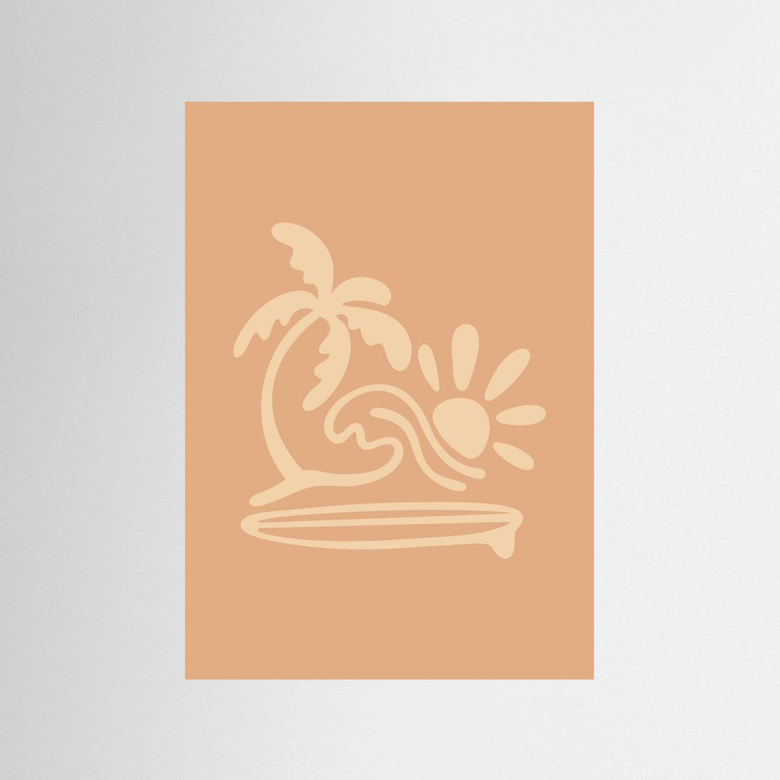 Surf Beach Poster