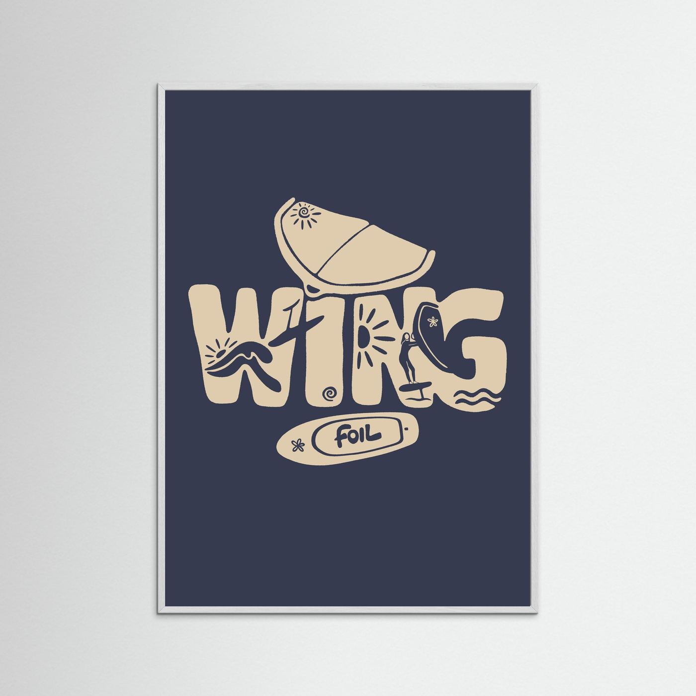 Wing Palm Poster