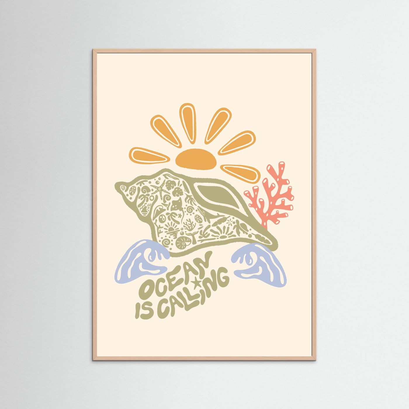 Ocean Is Calling Poster