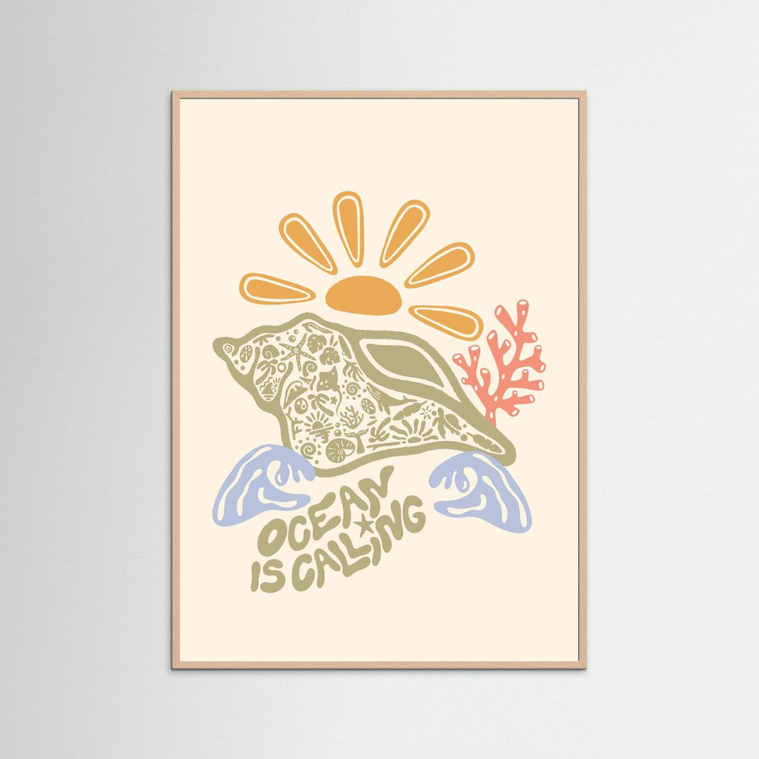 Ocean Is Calling Poster