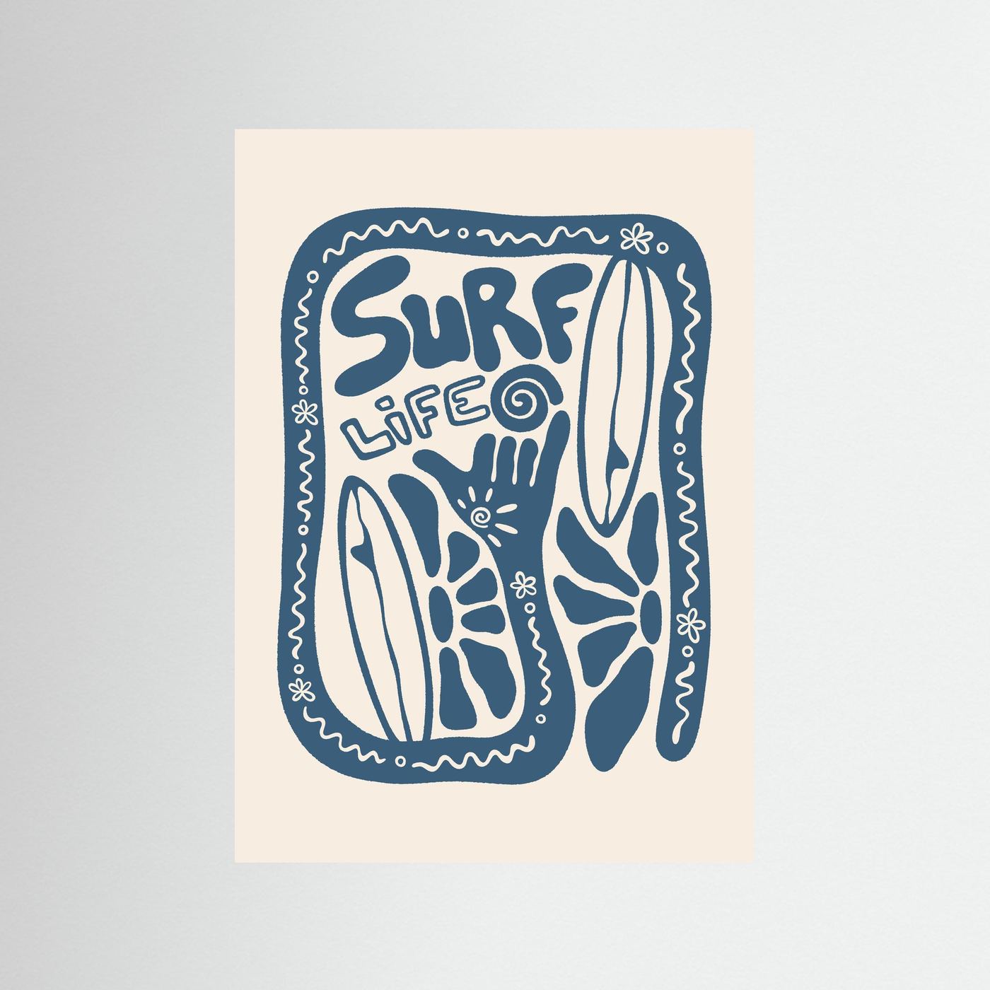 Surf Life Poster