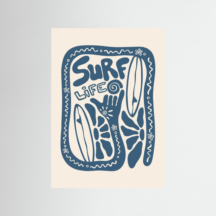 Surf Life Poster