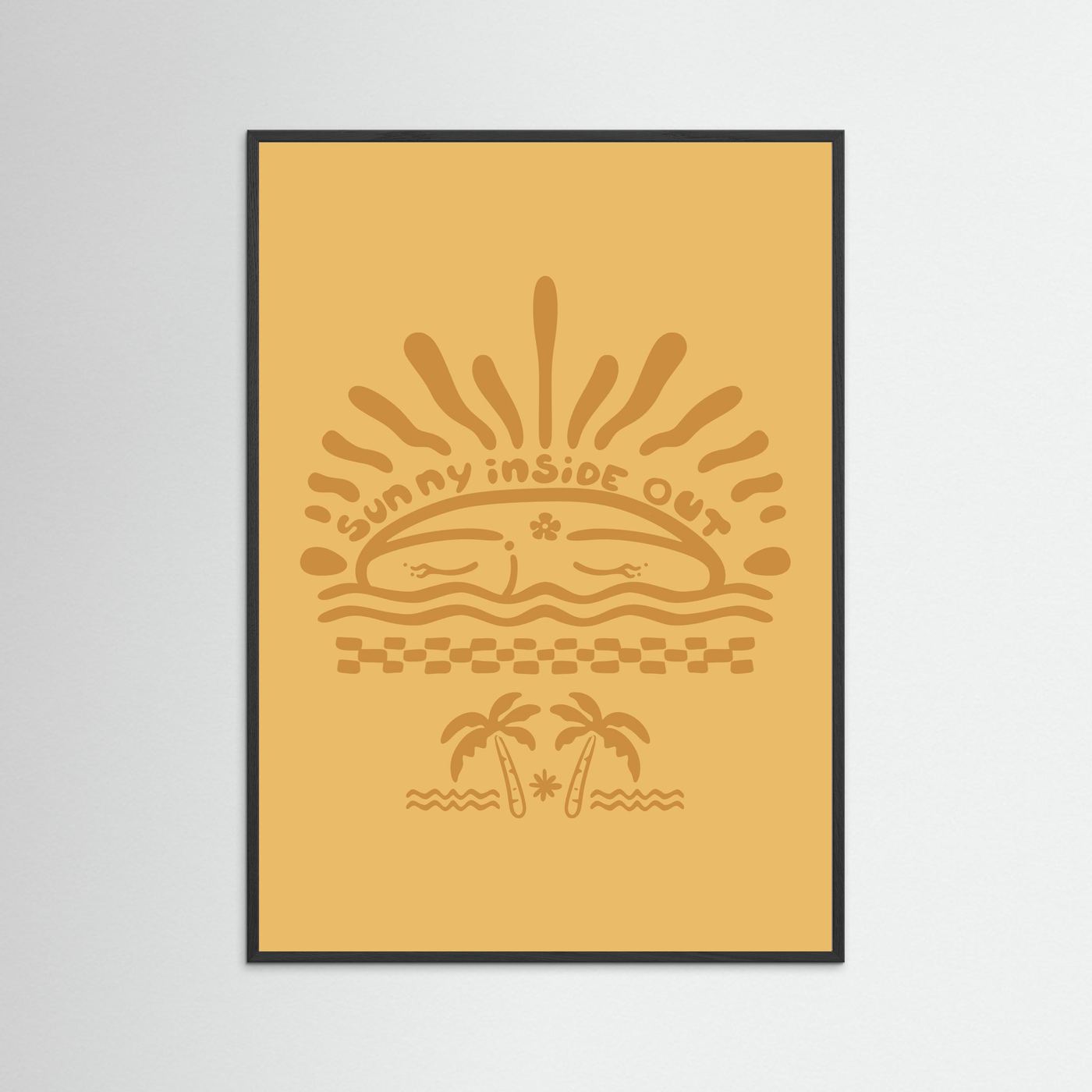 Sunny Inside Out Poster
