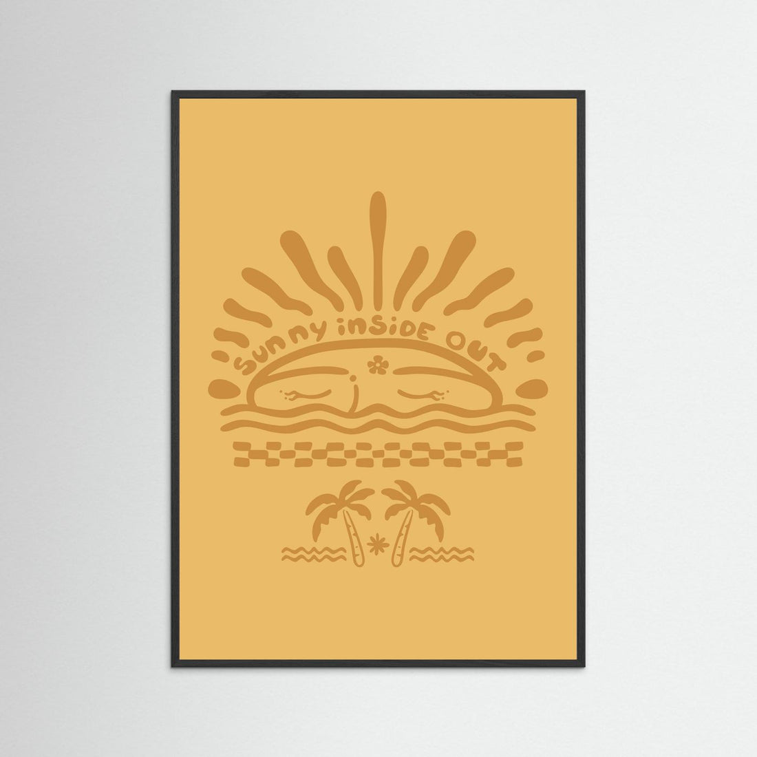 Sunny Inside Out Poster