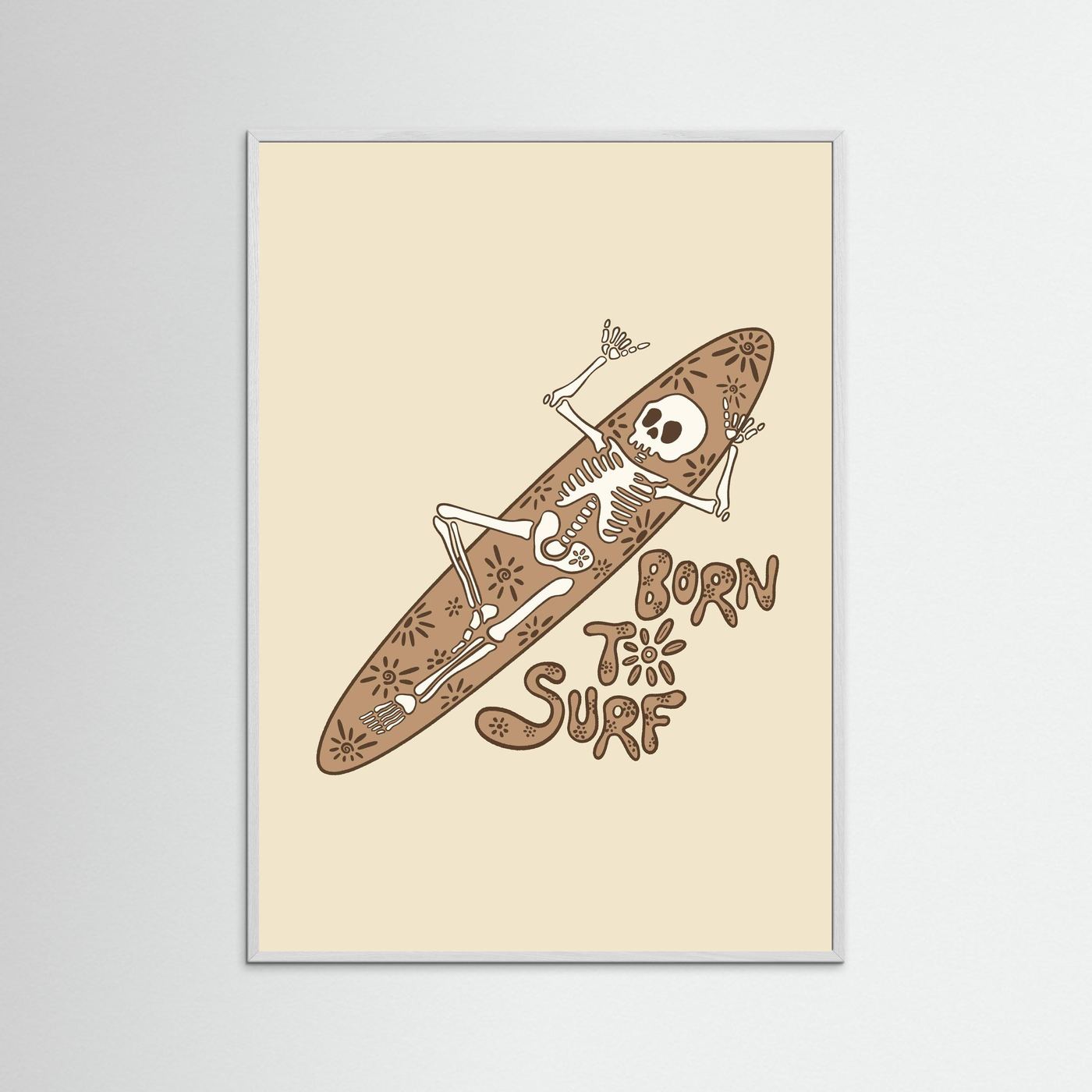 Born to Surf Poster
