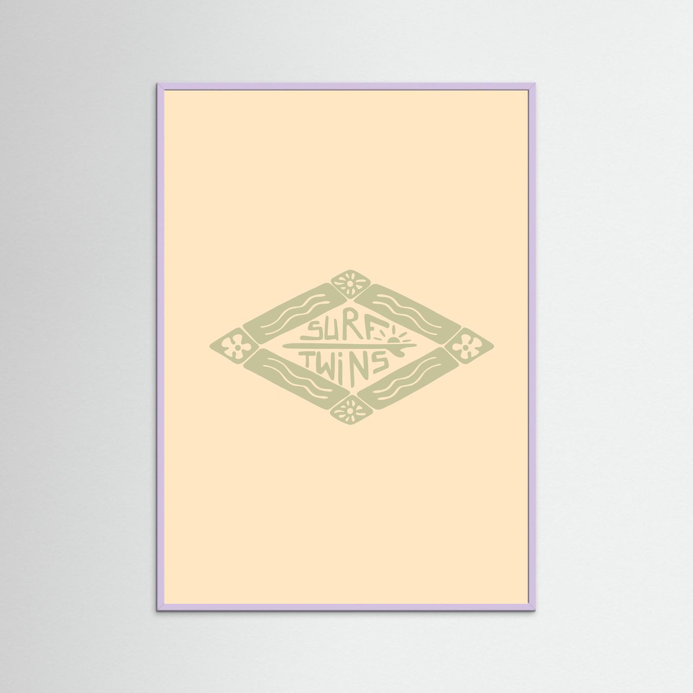 Surf Twins Poster