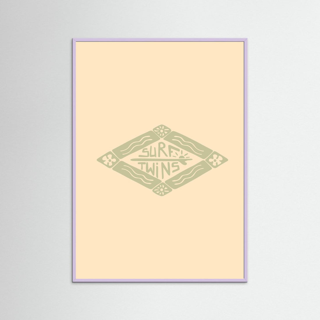 Surf Twins Poster