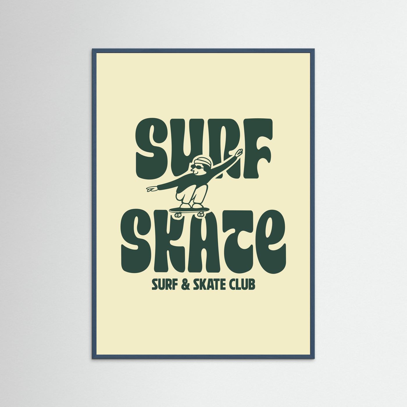 Surf & Skate Club Poster
