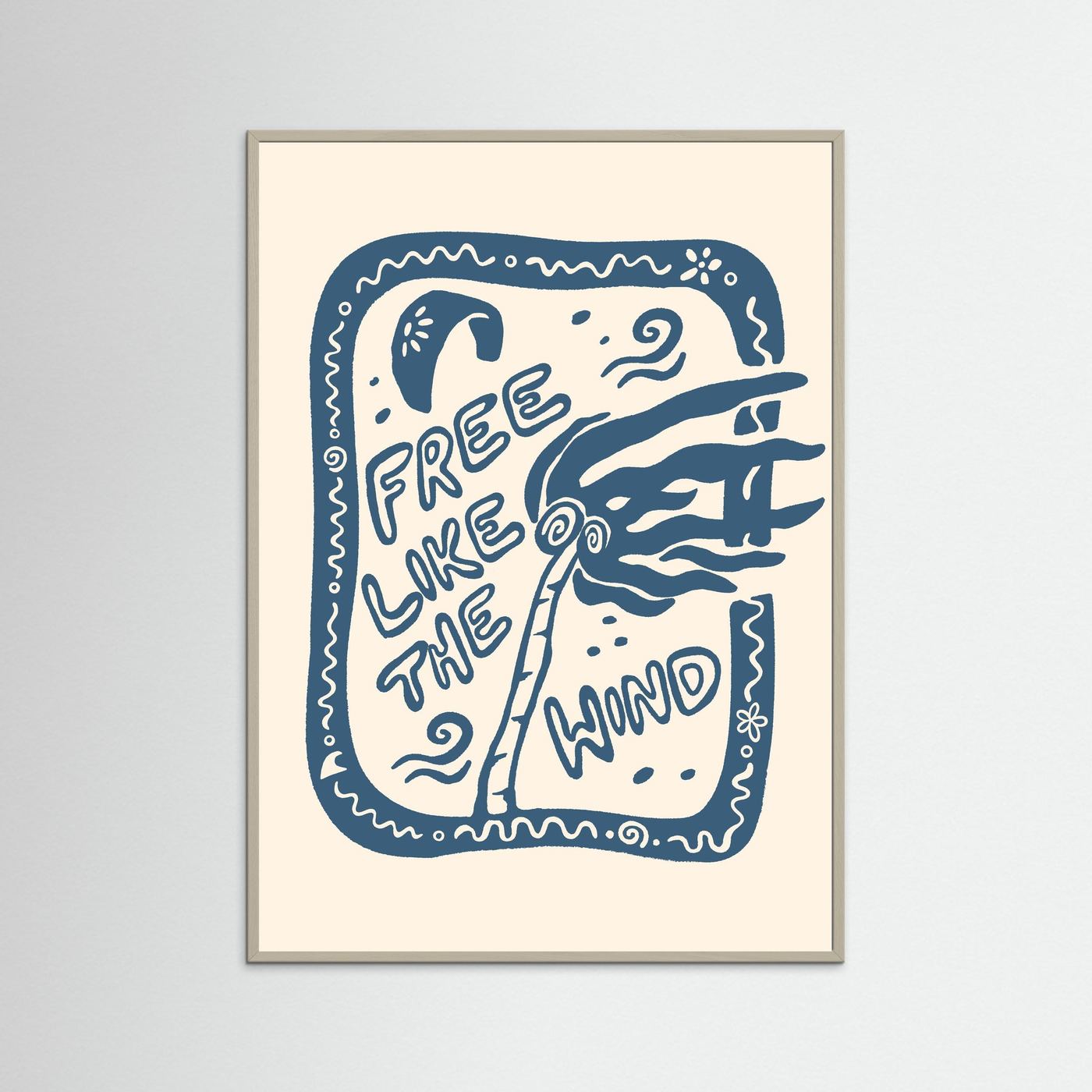 Free Like The Wind Poster