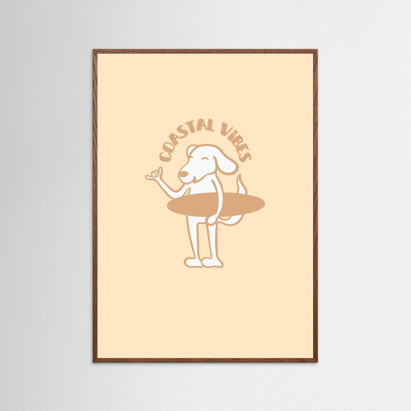 Coastal Vibes Poster