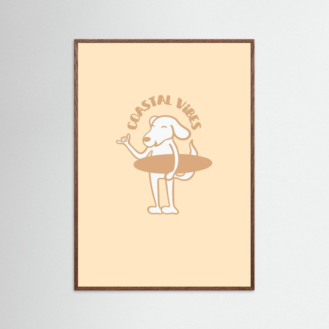 Coastal Vibes Poster