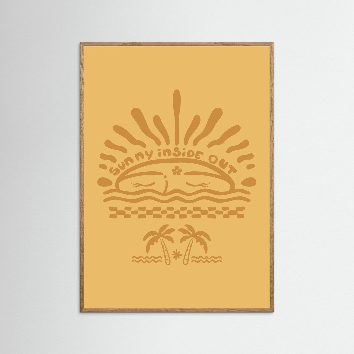 Sunny Inside Out Poster