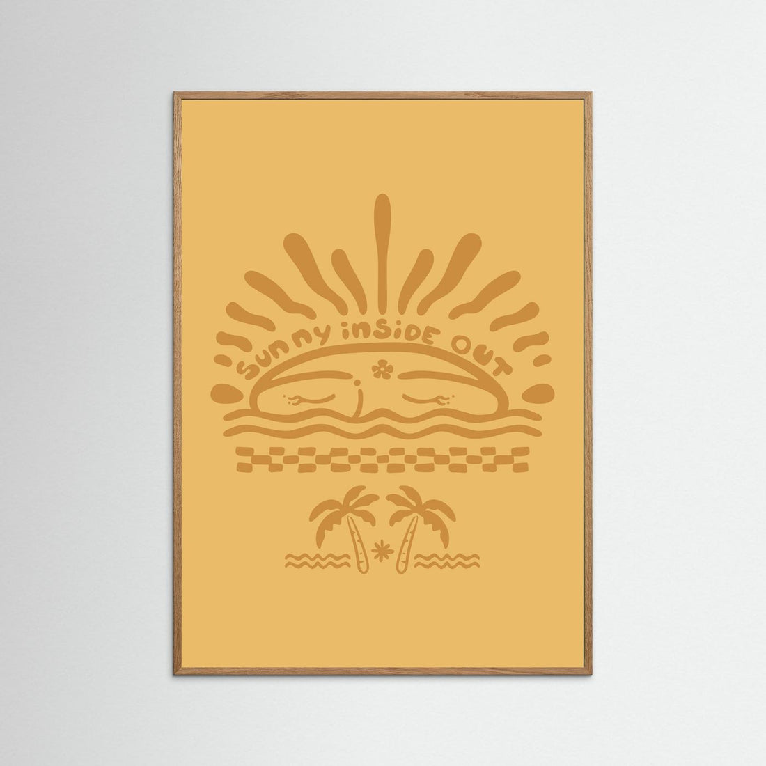 Sunny Inside Out Poster