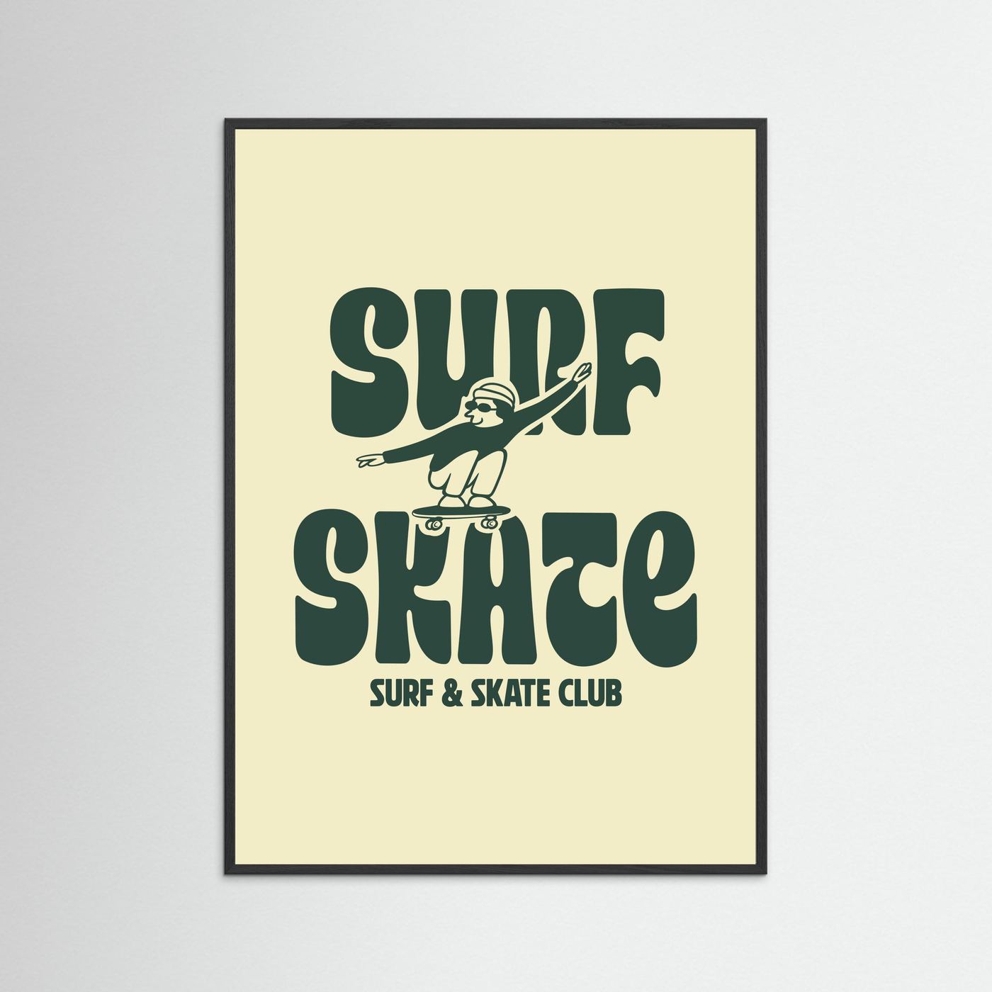 Surf & Skate Club Poster