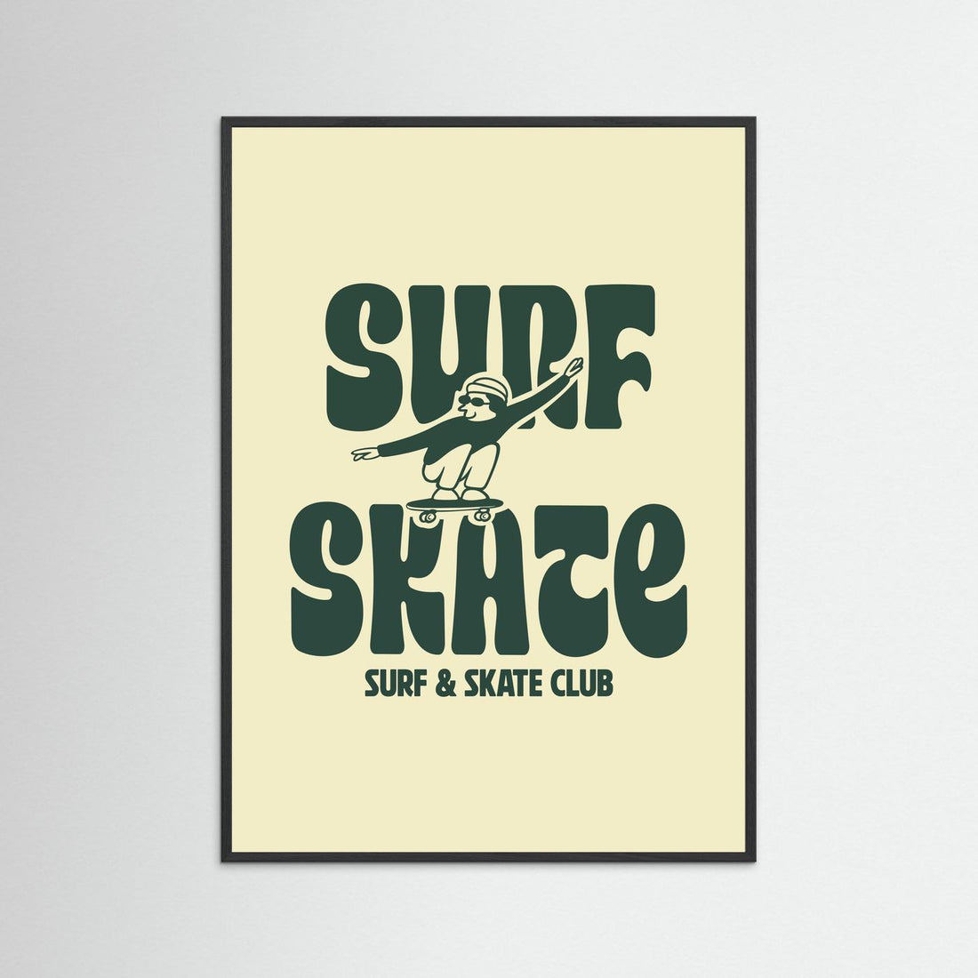 Surf & Skate Club Poster