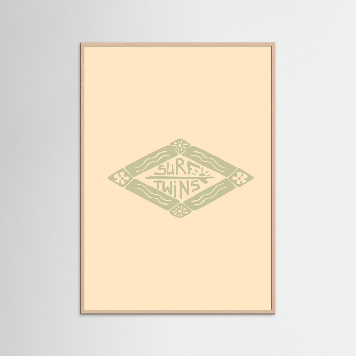 Surf Twins Poster