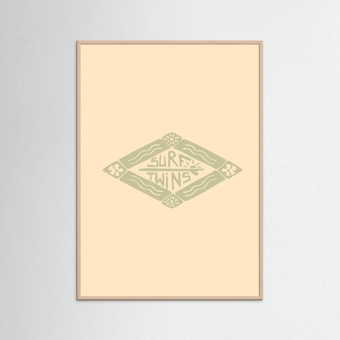 Surf Twins Poster