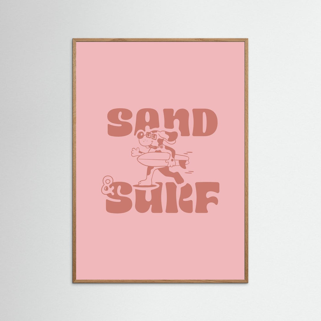 Sand and Surf Poster